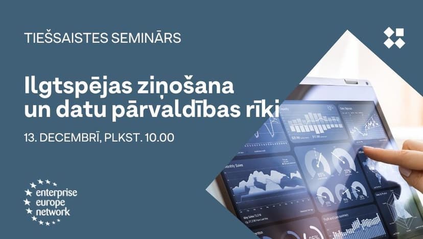 Ilgtspējas ziņošana un datu pārvaldības rīki