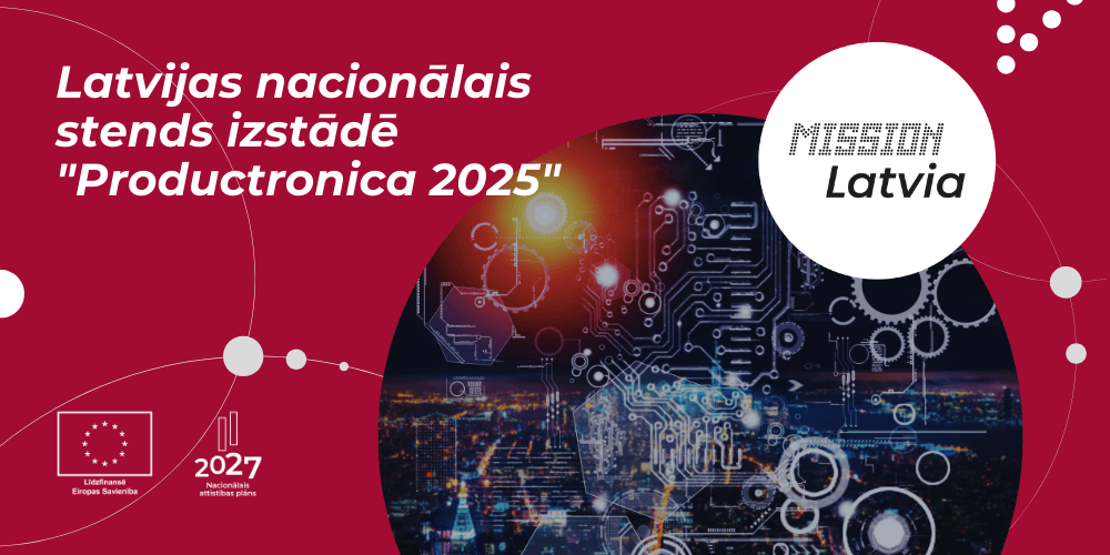 Nacionālais stends izstādē "Productronica 2025" Nacionālais stends izstādē "Productronica 2025"