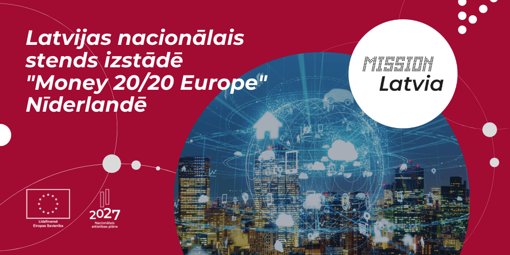 Nacionālais stends izstādē "Money 20/20" Nacionālais stends izstādē "Money 20/20"