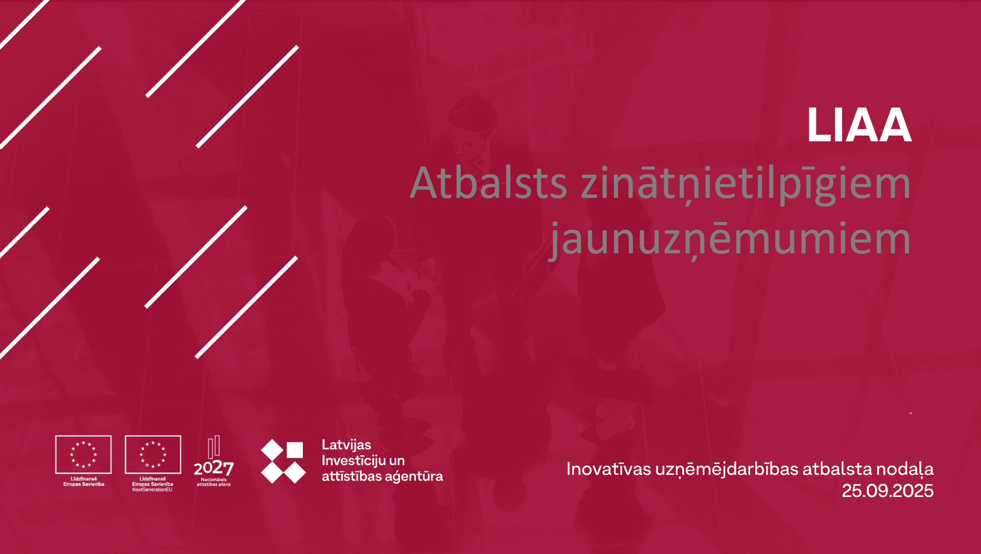 Seminārs par atbalstu zinātņietilpīgiem jaunuzņēmumiem