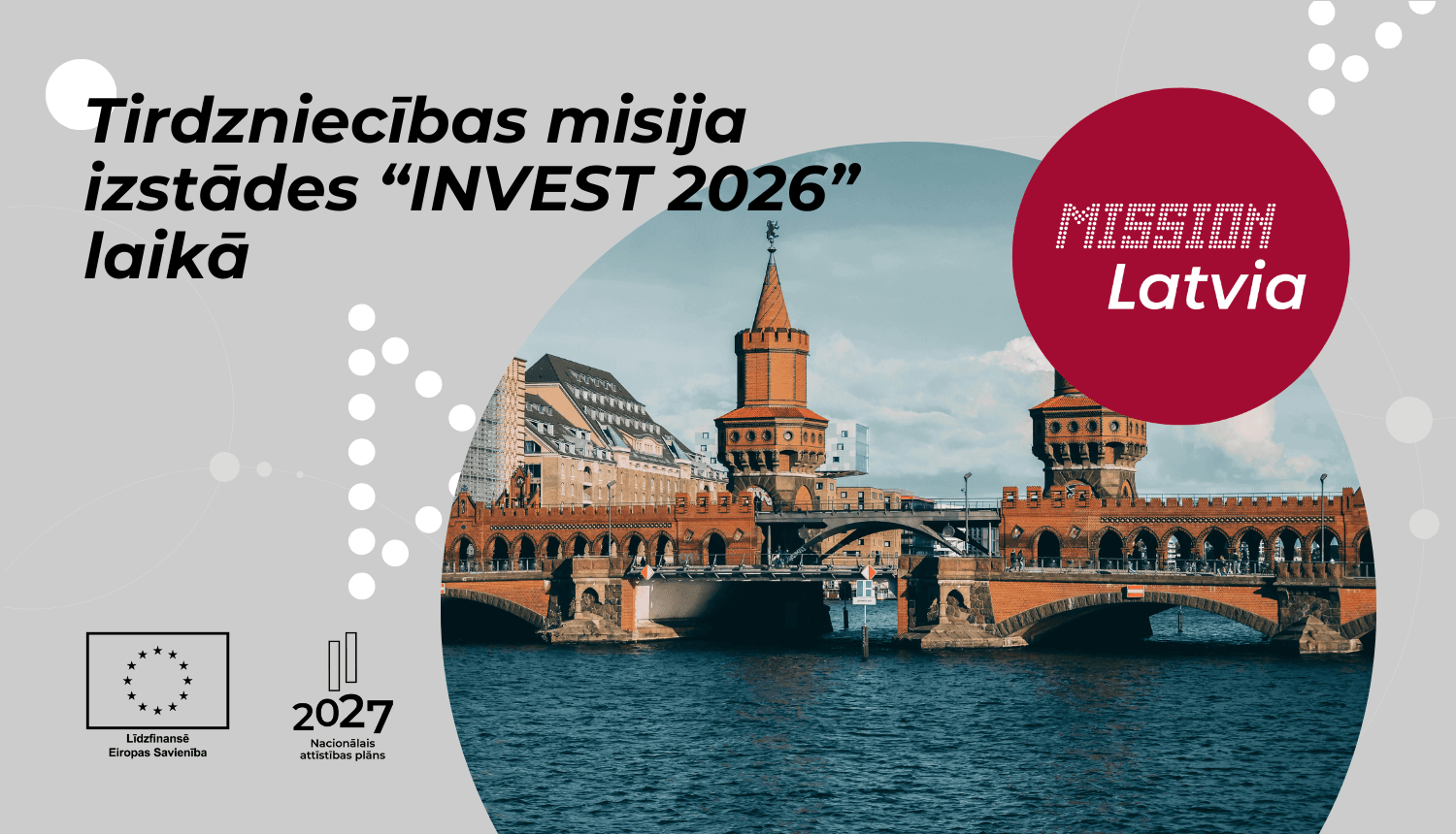 Tirdzniecības misija FinTech nozares uzņēmumiem izstādes un konferences "INVEST 2026" laikā