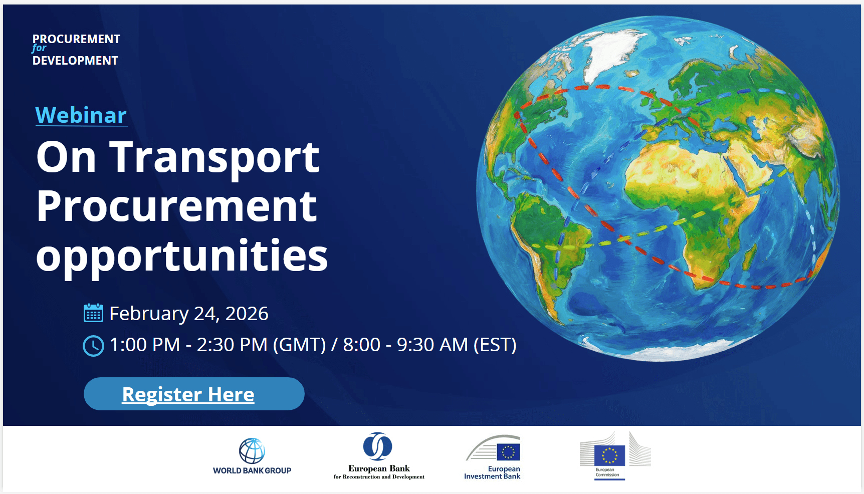 Uzaicinājums dalībai vebinārā par starptautiskiem iepirkumiem transporta jomā