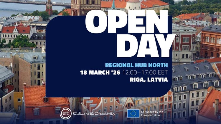 Rīgā tiksies Eiropas radošo industriju līderi: EIT Culture & Creativity inovāciju diena