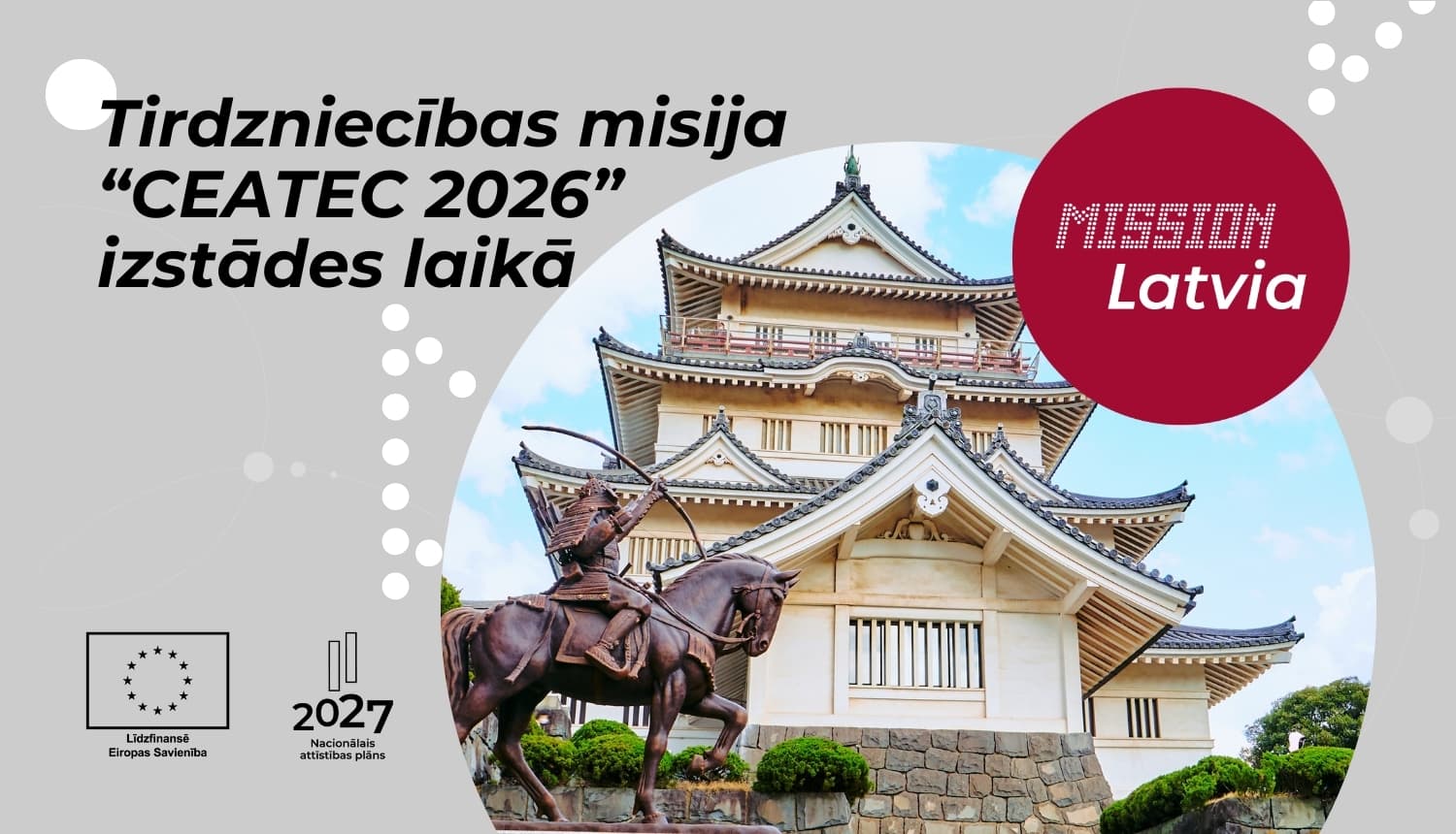 Tirdzniecības misija izstādes "CEATEC 2026" laikā