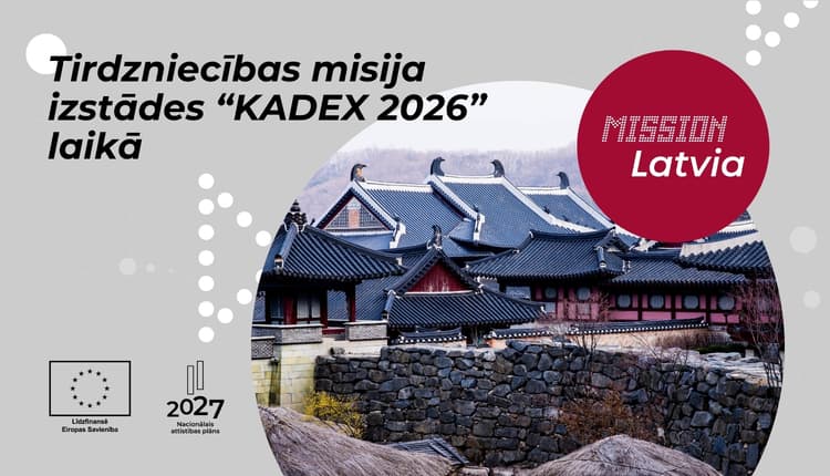 Tirdzniecības misija izstādes "KADEX 2026" laikā