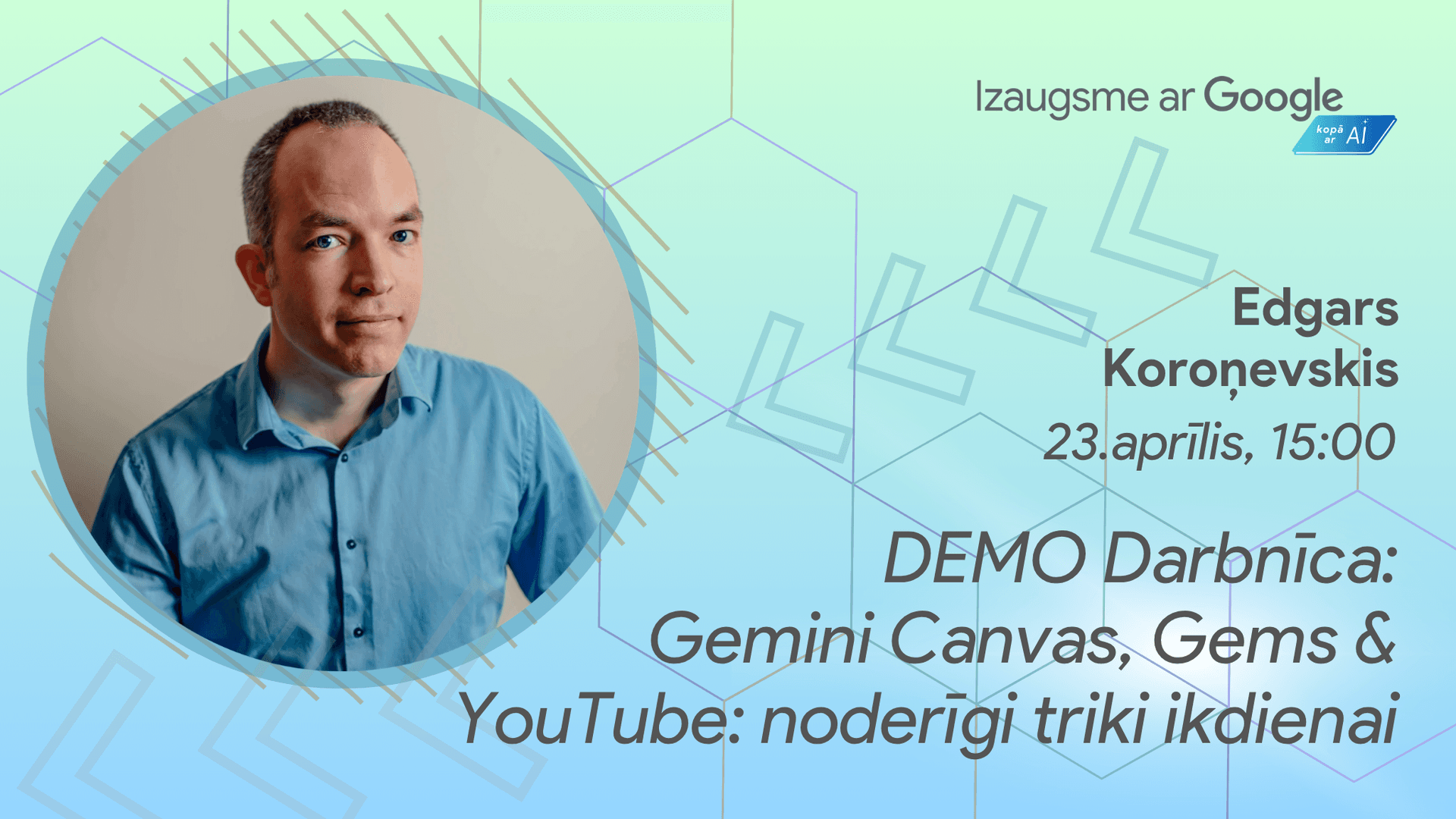 Gemini Canvas, Gems un YouTube: noderīgi triki ikdienai