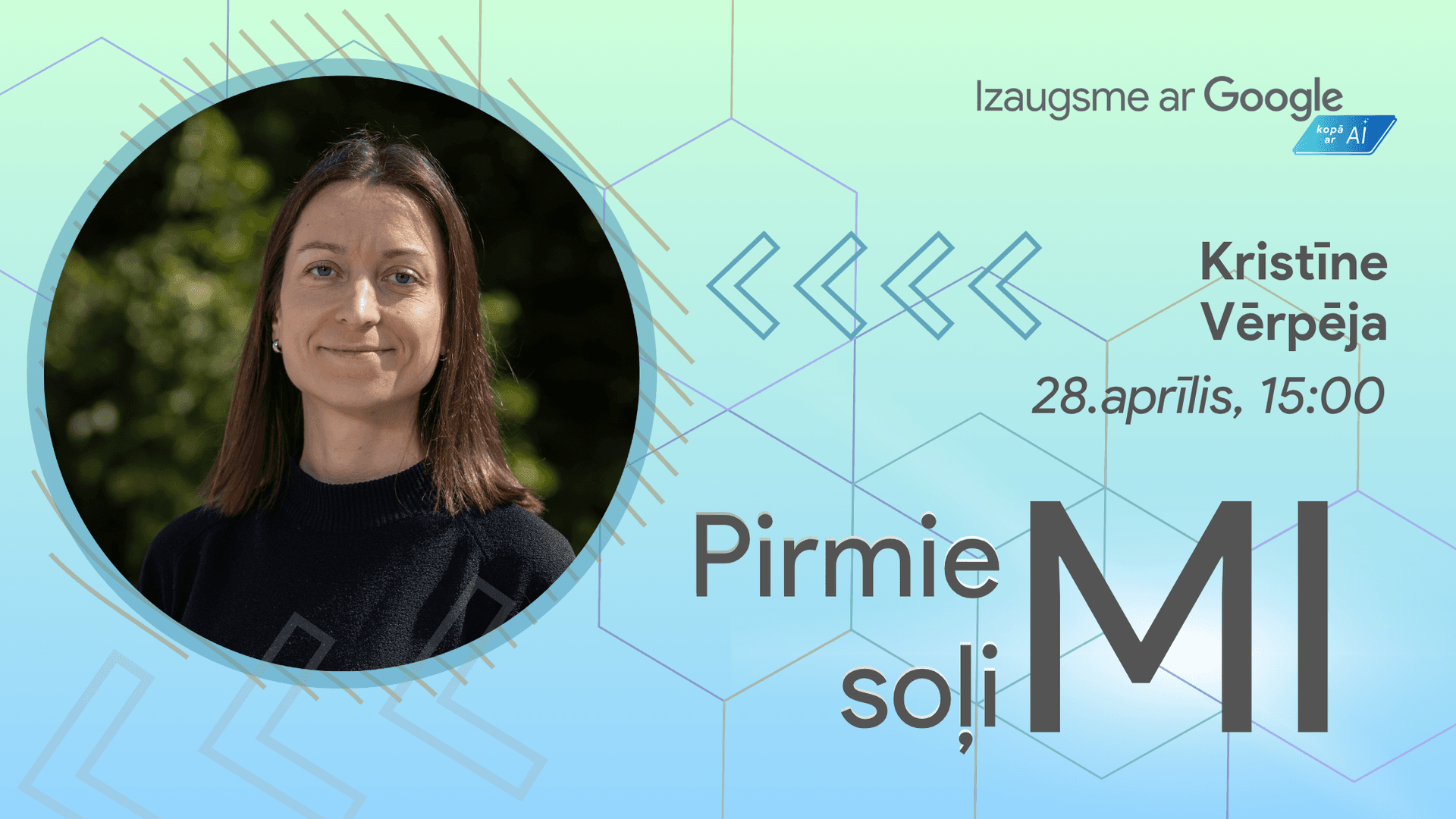 Izaugsme ar Google - Pirmie soļi MI