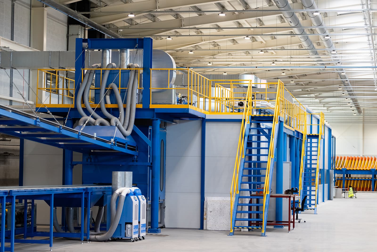 TENAX PANEL iekārtas angārā